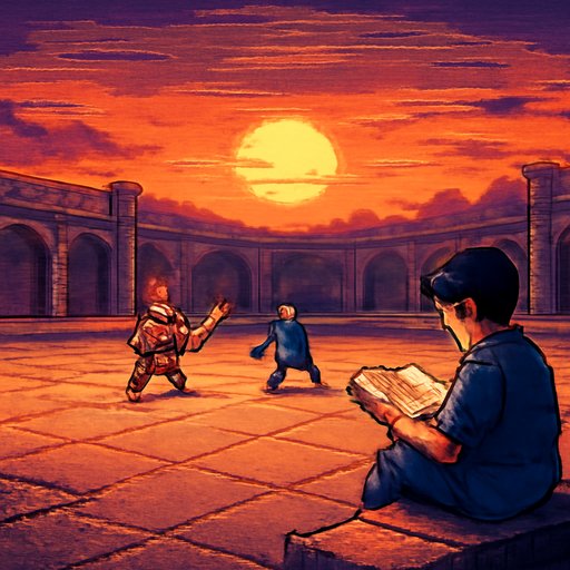 777ja Calm Reading Scene