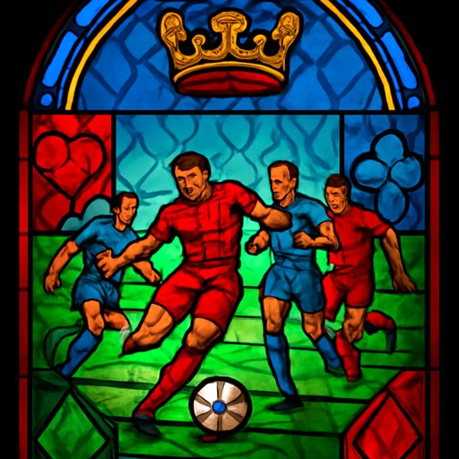777ja Goal-oriented football action scene